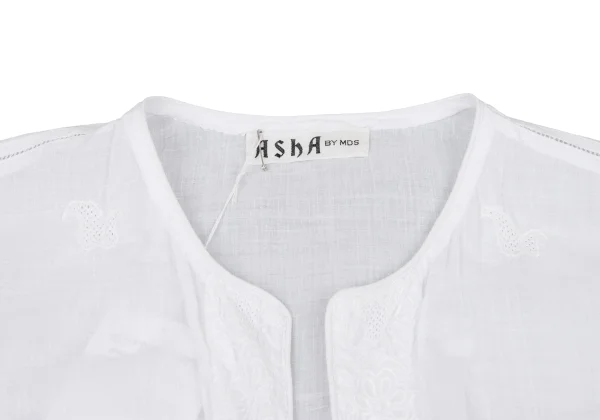 ASHA BY MDS Embroidered Buttonless Blouse K-173296_005