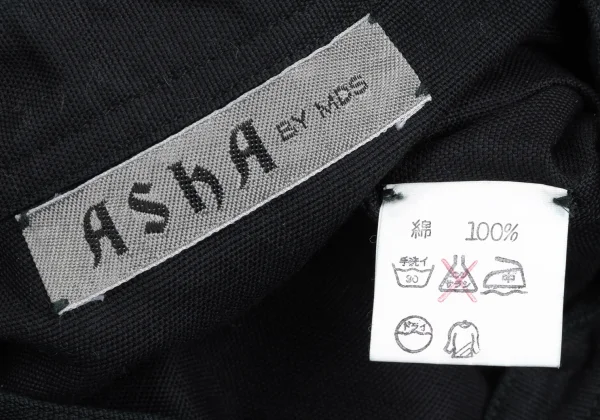 ASHA BY MDS Front Pintuck Detailing Band Collar Jacket  K-173301_018