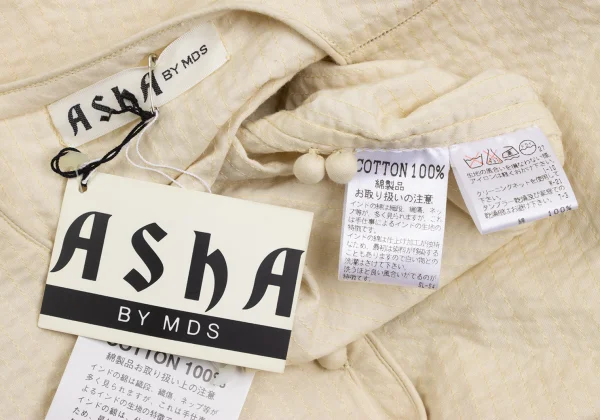 ASHA BY MDS Sashiko Collarless Jacket K-173302_020