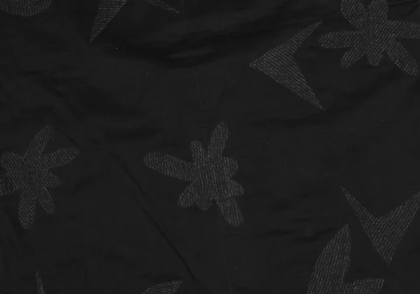 ASHA BY MDS Graphic Embroidery Foil Print Stand Collar Jacket K-173309_014