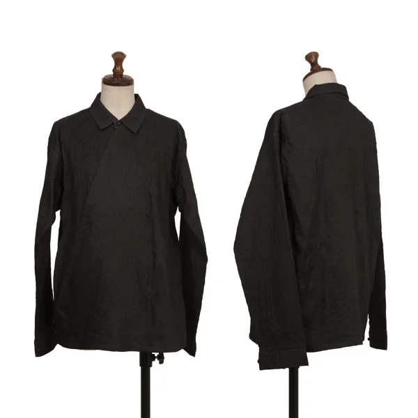 ASHA BY MDS Graphic Embroidered Wrap Design Jacket Black M K-173310_001