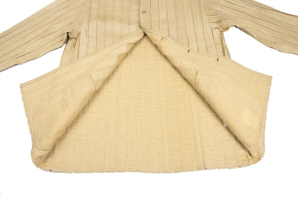 ASHA BY MDS Cotton Silk Tape Detail Collarless Jacket K-173311_009