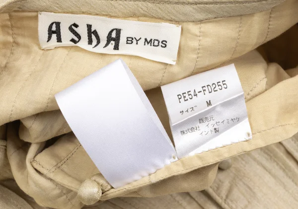 ASHA BY MDS Cotton Silk Tape Detail Collarless Jacket K-173311_012