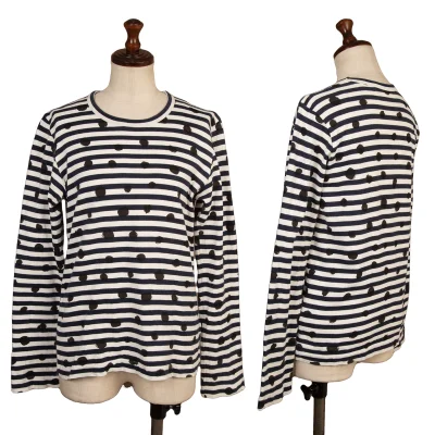 BLACK COMME des GARCONS Cotton Dot T-shirt