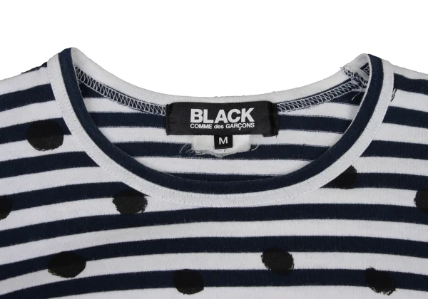 BLACK COMME des GARCONS Cotton Dot T-shirt K-173326_006