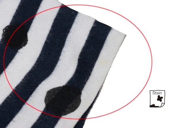 BLACK COMME des GARCONS Cotton Dot T-shirt K-173326_011