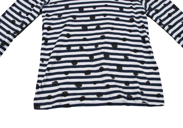 BLACK COMME des GARCONS Cotton Dot T-shirt K-173326_013
