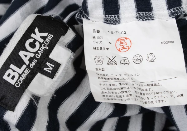 BLACK COMME des GARCONS Cotton Dot T-shirt K-173326_019