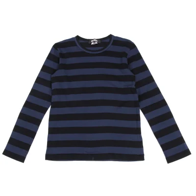 BLACK COMME des GARCONS Striped Long Sleeve Top