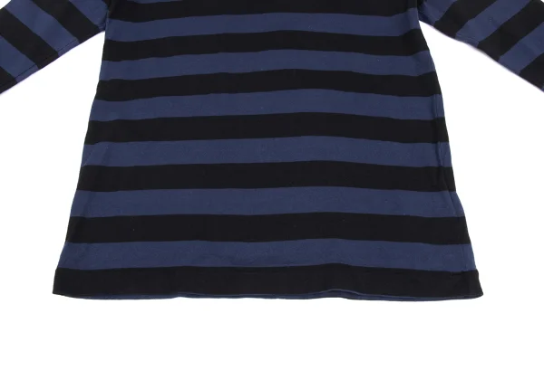 BLACK COMME des GARCONS Striped Long Sleeve Top K-173327_005