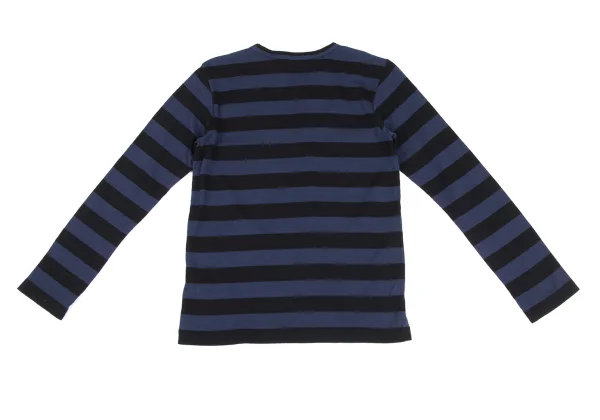 BLACK COMME des GARCONS Striped Long Sleeve Top K-173327_007