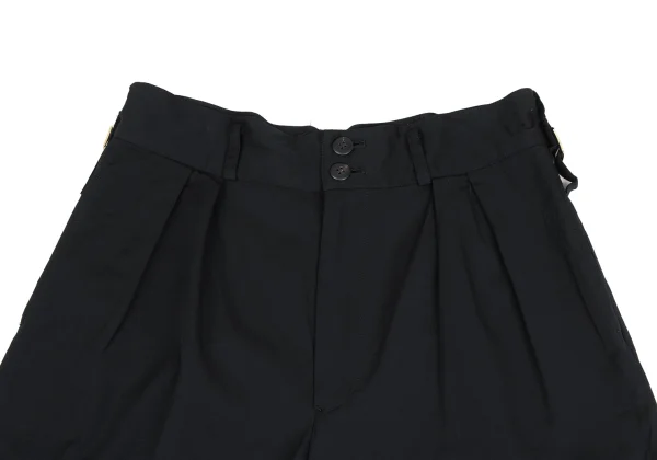 Y's wool gabardine Gurkha Shorts K-173333_002