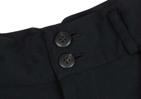 Y's wool gabardine Gurkha Shorts K-173333_003