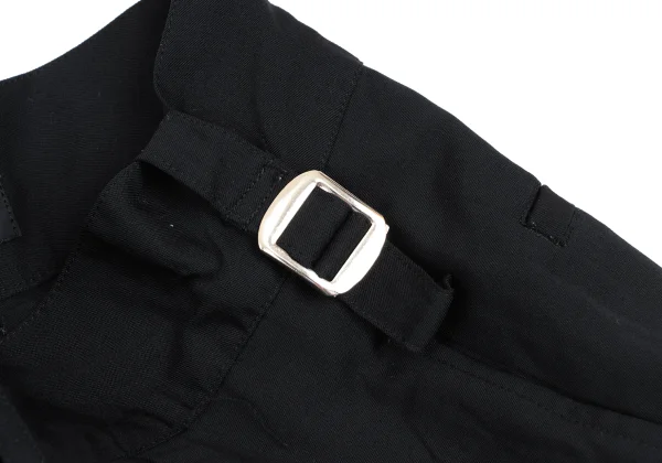 Y's wool gabardine Gurkha Shorts K-173333_004