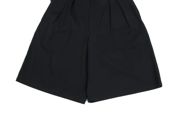 Y's wool gabardine Gurkha Shorts K-173333_007
