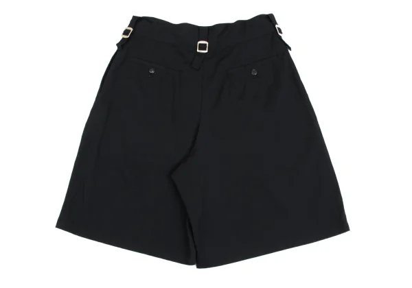 Y's wool gabardine Gurkha Shorts K-173333_009
