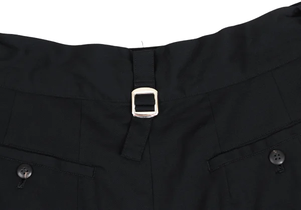 Y's wool gabardine Gurkha Shorts K-173333_010
