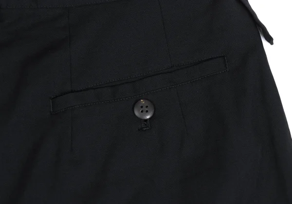 Y's wool gabardine Gurkha Shorts K-173333_011