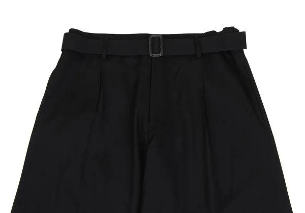 Y's Wool Belted Wide Pants K-173334_002
