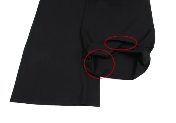 Y's Wool Belted Wide Pants K-173334_007