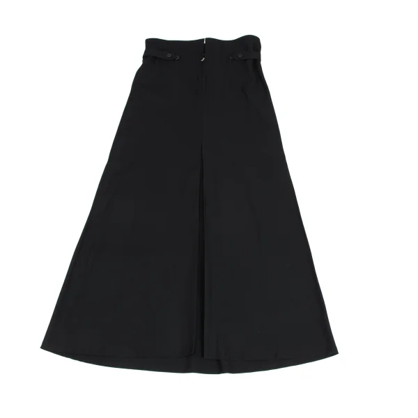 Y's Wool Gabardine Side-strap  Skirt K-173335_007