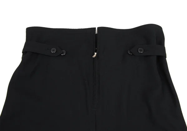 Y's Wool Gabardine Side-strap  Skirt K-173335_009