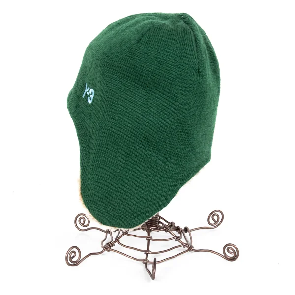Y-3 Wool Knit Aviator Hat K-173336_002