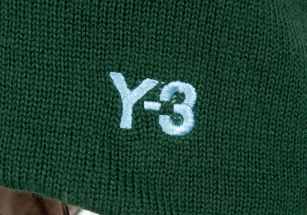Y-3 Wool Knit Aviator Hat K-173336_006