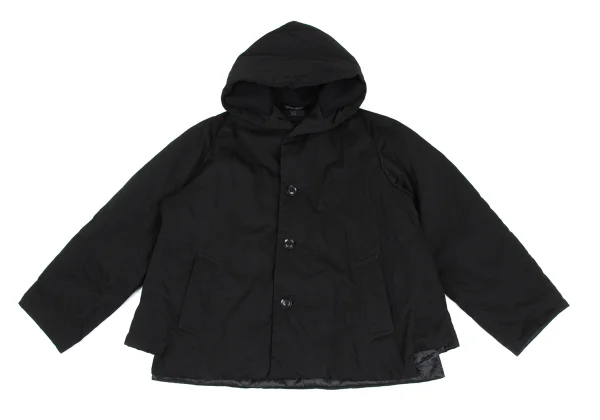 Y's Rib Knit Collar Hooded Thinsulate Padded Jacket K-173341_002