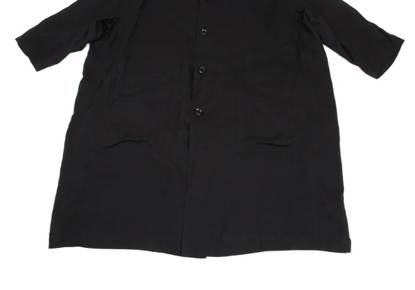 TAKESHI KOSAKA by Y's Pink Label Tencell Stand-collar Sheer Coat K-173342_008