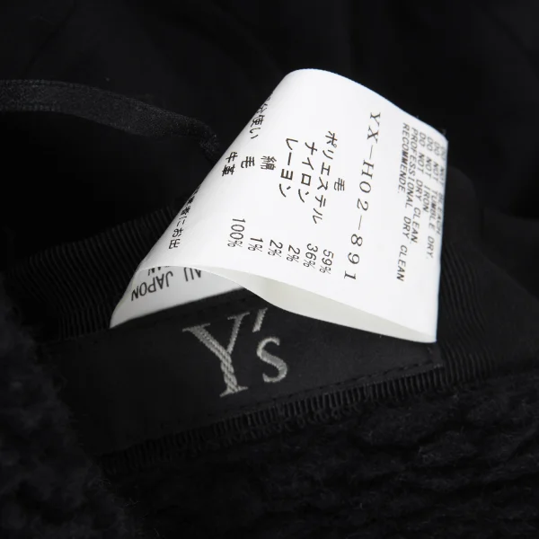 Y's Wool Poly Flight Cap K-173343_011