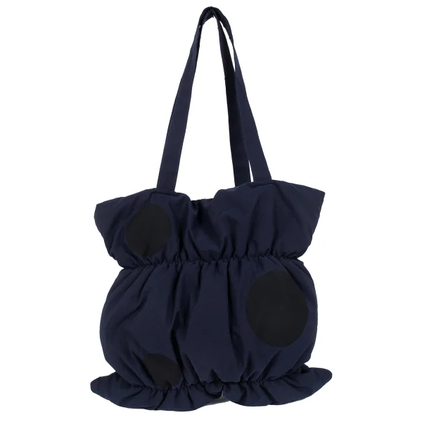 Y's Dot Printed Gather Padding Tote Bag K-173345_002
