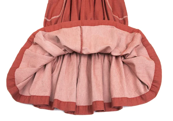 ISSEY MIYAKE A-POC INSIDE Cotton Shirred Side-Pocket Skirt K-173352_009