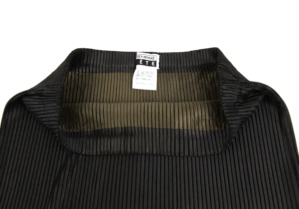 ISSEY MIYAKE FETE Hem Fringe Pleats Skirt K-173353_004