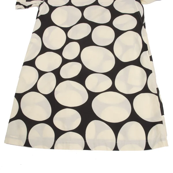 ISSEY MIYAKE HaaT Cotton Dot Print Short Sleeve Dress K-173359_008