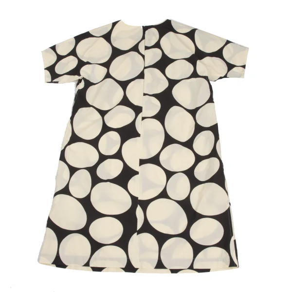 ISSEY MIYAKE HaaT Cotton Dot Print Short Sleeve Dress K-173359_011