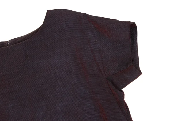 ISSEY MIYAKE HaaT Rayon Blend Gradation Dress K-173360_006