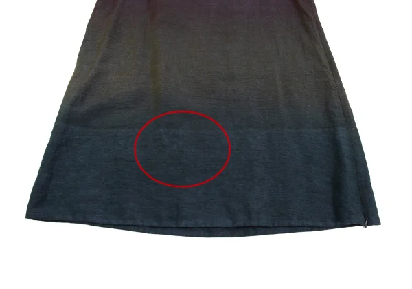ISSEY MIYAKE HaaT Rayon Blend Gradation Dress K-173360_007