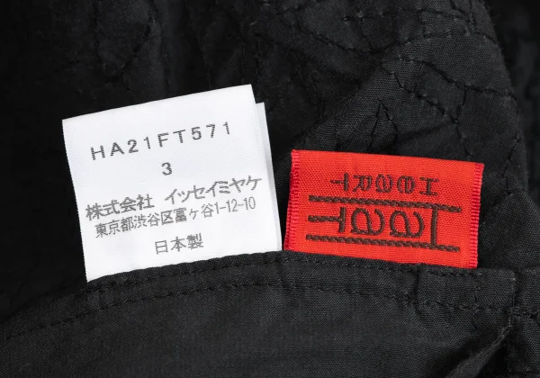 ISSEY MIYAKE HaaT Silk Blend Embroidery Shirt Tunic K-173361_018