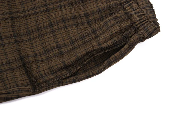ISSEY MIYAKE HaaT Cupra Check Design Weave Pants K-173362_004
