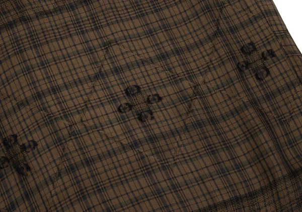 ISSEY MIYAKE HaaT Cupra Check Design Weave Pants K-173362_007