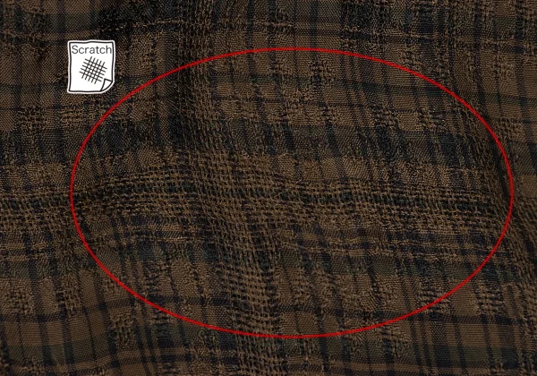 ISSEY MIYAKE HaaT Cupra Check Design Weave Pants K-173362_012
