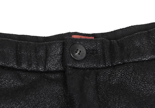 ISSEY MIYAKE HaaT Faux Fur Switching Printed Shorts K-173367_005