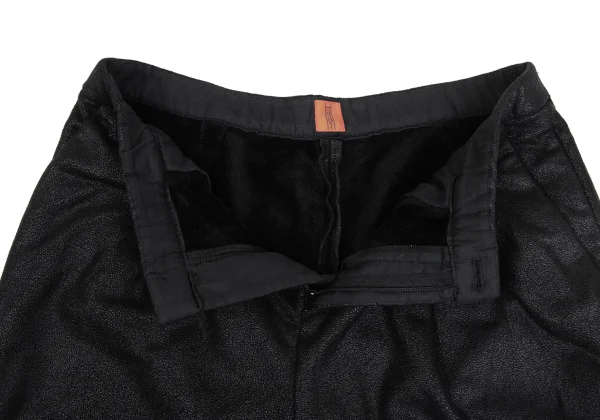 ISSEY MIYAKE HaaT Faux Fur Switching Printed Shorts K-173367_007