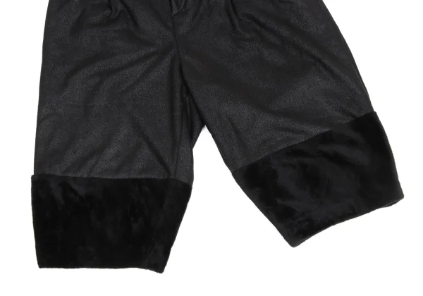 ISSEY MIYAKE HaaT Faux Fur Switching Printed Shorts K-173367_008
