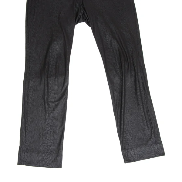 ISSEY MIYAKE HaaT Urethane Coated Print Pants K-173368_004