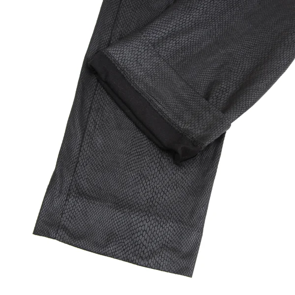 ISSEY MIYAKE HaaT Urethane Coated Print Pants K-173368_005