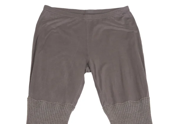 ISSEY MIYAKE HaaT Lyocell Cotton Rib Knit Slim Pants K-173369_002