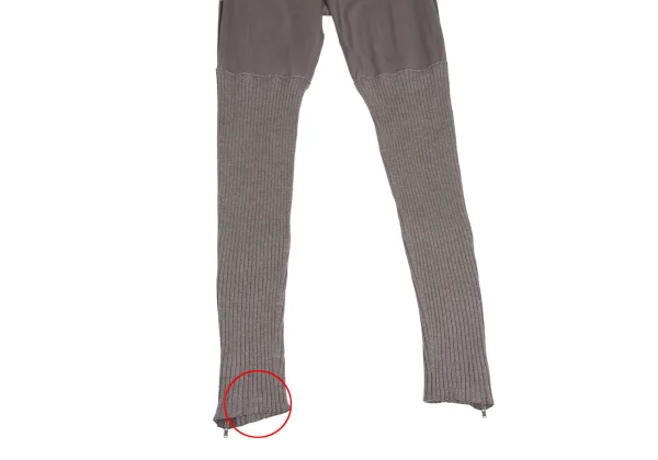 ISSEY MIYAKE HaaT Lyocell Cotton Rib Knit Slim Pants K-173369_004