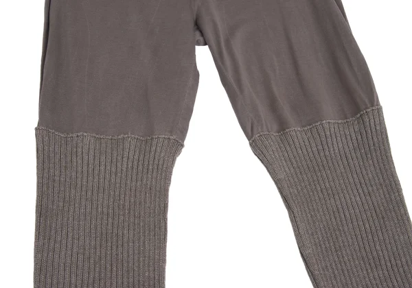 ISSEY MIYAKE HaaT Lyocell Cotton Rib Knit Slim Pants K-173369_006